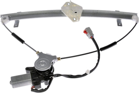 Dorman 741-302 Front Driver Side Power Window Motor and Regulator Assembly for Select Honda Models