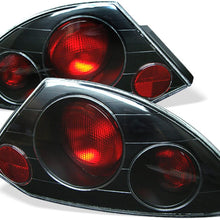 Spyder Auto ALT-YD-ME00-BK Mitsubishi Eclipse Black Altezza Tail Light