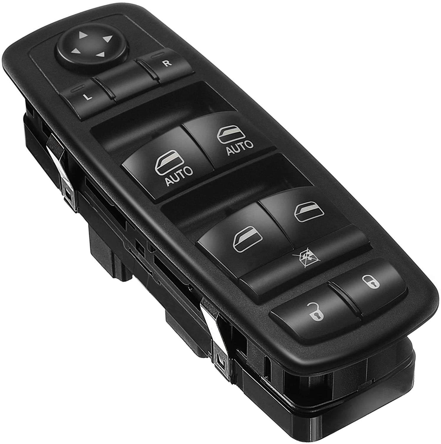 A-Premium Power Master Window Switch Replacement for Town & Country Jeep Liberty Dodge Grand Caravan Journey Ram 1500 2500 3500 Front Left Driver Side