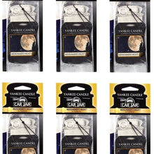 Yankee Candle MidSummer's Night Paper Car Jar Hanging Air Freshener (Pack of 6)