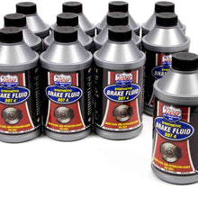Lucas Oil 10827-12 DOT 4 Brake Fluid, 12 oz, Case of 12