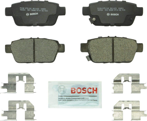 Bosch BC1103 QuietCast Premium Ceramic Disc Brake Pad Set For: Acura TL; Honda Ridgeline, Rear