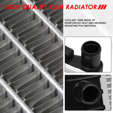 1885 OE Style Aluminum Core Cooling Radiator Replacement for Chevy Corvette 5.7L AT 97-04