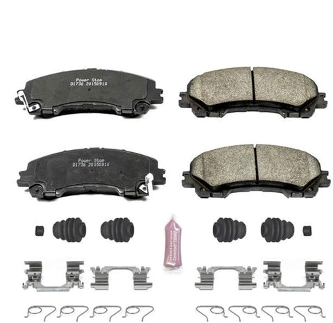 Power Stop Z23-1736, Z23 Evolution Sport Carbon-Fiber Ceramic Front Brake Pads