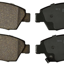 KFE KFE948-104 Ultra Quiet Advanced Premium Ceramic Brake Pad Front Set Compatible with: Honda Civic, Fit; Acura ILX, RSX