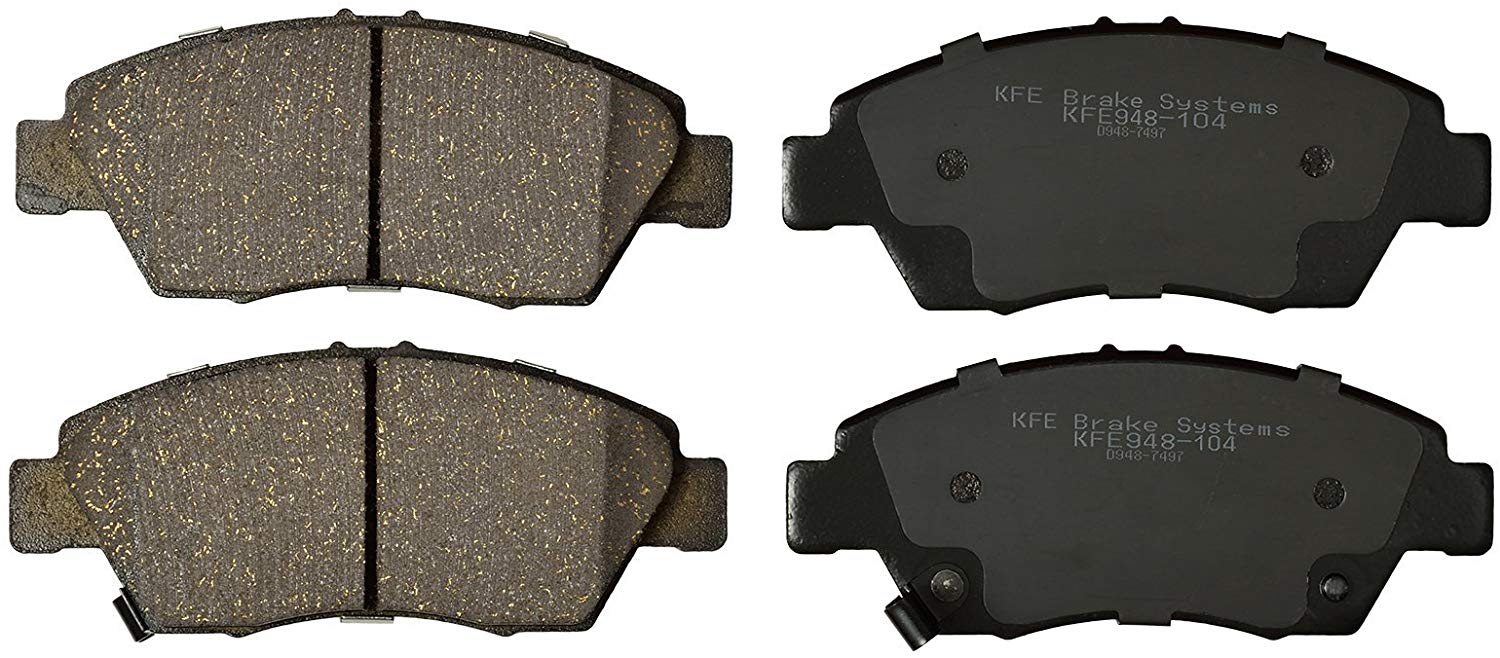 KFE Ultra Quiet Advanced KFE948-104 Premium Ceramic FRONT Brake Pad Set