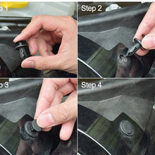 HTOMT 240PCS Bumper Retainer Clips Car Plastic Rivets Fasteners Push Retainer Kit Most Popular Sizes Auto Push Pin Rivets Set -Door Trim Panel Fender Clips for GM Ford Toyota Honda Chrysler