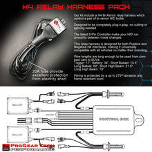 55W Heavy Duty Fast Bright H4 9003 8000K Bi-Xenon Dual Beams AC HID Bulbs bundle with 55W AC Digital Slim Ballast H4/HiLo for 12V NON-CANBUS Vehicles (Iceberg)