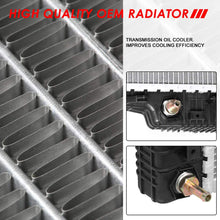 13022 OE Style Aluminum Core Cooling Radiator Replacement for Ford F-250 F-350 F-450 F-550 Super Duty 6.4L 08-10