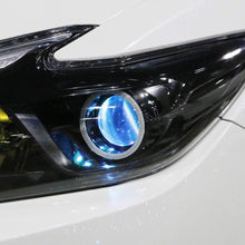 iJDMTOY (2) v2. Blue 3-SMD-5050 LED Modules For Car Motorcycle Projector Headlight Demon Eyes Retrofit