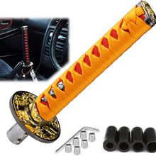 Samurai Sword Red Black Shift Knob Shifter Alloy Katana Adapters Universal 26cm