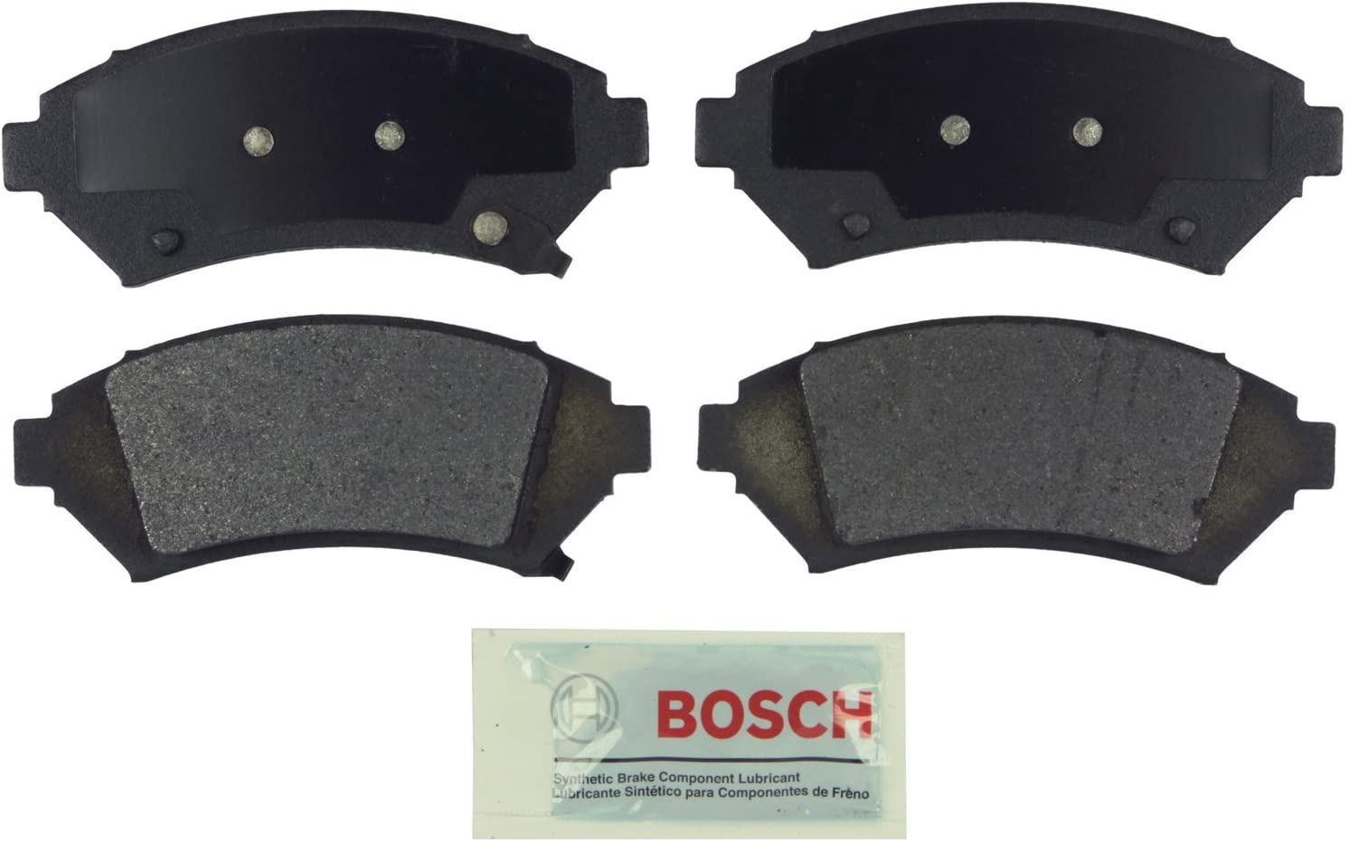 Bosch BE699 Blue Disc Brake Pad Set for Select 1997-05 Buick, Cadillac, Chevrolet, Oldsmobile, and Pontic Cars and Mini Vans - FRONT