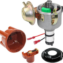 Kuhltek Motorwerks 0231170034EL Vacuum Advance Distributor with Electronic Ignition for VW Beetle