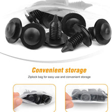 GOOACC OEM # N805155-S Interior Door Panel Clip Nylon Automotive Clips Rivet Retainer Fender Bumper Fasteners Clips for Ford and Dodge (2919T Qty: 25 for Ford)