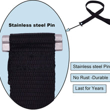 YYST 27" Patio Window Awning Pull Strap RV Travel Awning Replacement Pull Strap -W Stainless Steel Pinch - Type B