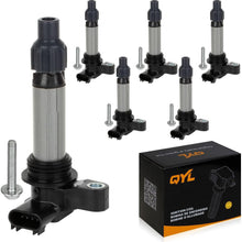 6Pcs Ignition Coil Pack Replacement for Buick Enclave Cadillac CTS GMC Acadia Chevy Camaro Malibu Impala Traverse Pontiac Saab Saturn Outlook Suzuki GN10494 D515C UF569 C1555
