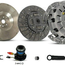 Clutch With Flywheel And Slave Kit Compatible With Ranger B3000 Sport Xl Xlt Ds Stx Base Edge Tremor Se Troy Lee Splash 1996-2008 3.0L 6Cyl. GAS OHV (07-116SFW3)