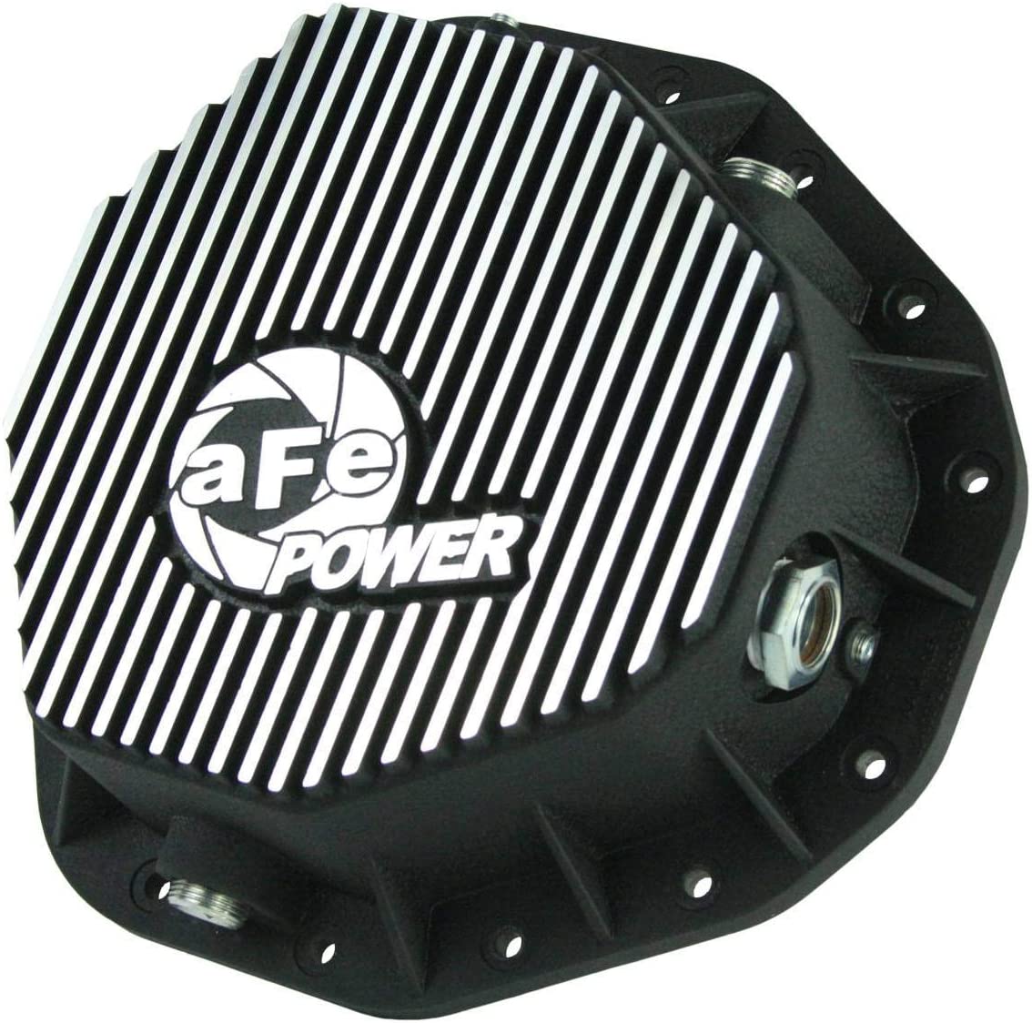 aFe Power 46-70090 Dodge Diesel Rear Differential Cover (Raw; Street Series)