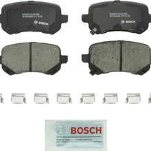 Bosch BC1326 QuietCast Premium Ceramic Disc Brake Pad Set For Select Chrysler Town & Country; Dodge Grand Caravan, Journey; Ram C/V; Volkswagen Routan; Rear