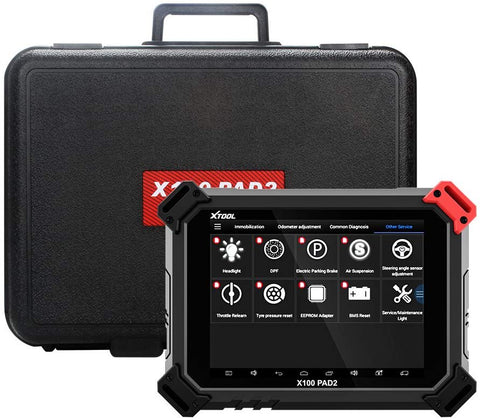 XTOOL X100 PAD2 OBDII Diagnostic Tool Full System Auto Key Programmer Free Update Car Key IMMO ABS/SRS/EPB/Oil Reset/SAS