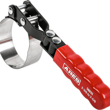 ARES 56039 - 4-in-1 Swivel Oil Filter Wrench - 2 3/8" to 4 3/8" (60mm to 110mm) Capacity - 180 Degree Swivel for Better Access, Self-Tightens on Filter