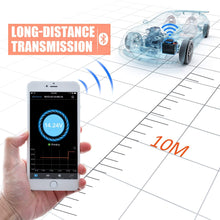 ANCEL BM300 Wireless Car Battery Tester Battery Analyzer, 12V Bluetooth Battery Load Tester Auto Battery Monitor, Automotive Charging Cranking System Tester for Vehicles Boat Motorcycles SUVs
