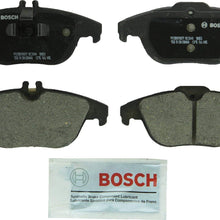 Bosch BC1341 QuietCast Premium Ceramic Disc Brake Pad Set For Select Mercedes-Benz C180, C200, C230, C250, C300, C350, E350, E400, E550, GLK250, GLK300, GLK350; Rear