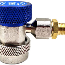 Nikauto 1Pair r134a High & Low Pressure Automotive Air Conditioning Quick Coupler Connector Adapters