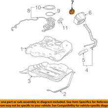 General Motors 10372246, Fuel Tank Cap