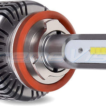 XtremeVision V6 56W 6,000LM LED Bulb - H11 LED Headlight Kit - 6500K Seoul Y22 High Flux LED Chip - 2019 Model