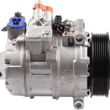 ECCPP A/C Compressor with Clutch Replacement for Mercedes-Benz C230 E350 Porsche 911 Boxster Cayman Panamera