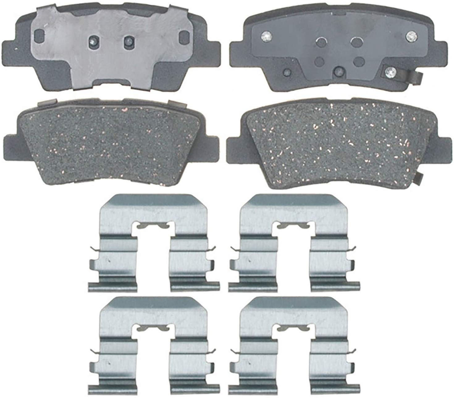 ACDelco 17D1544CH Professional Ceramic Rear Disc Brake Pad Set