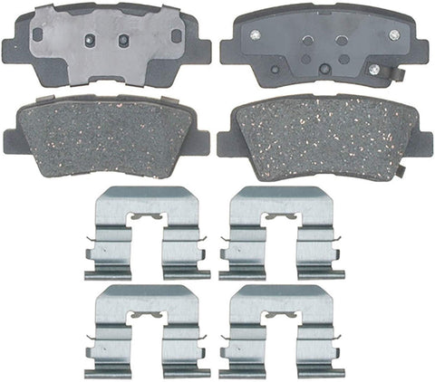 ACDelco 17D1544CH Professional Ceramic Rear Disc Brake Pad Set