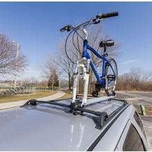Apex BC-219 Aluminum Fork-Mount Car Roof Upright Bicycle Rack
