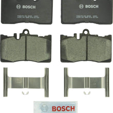 Bosch BC870 QuietCast Premium Ceramic Disc Brake Pad Set For 2001-2006 Lexus LS430; Front
