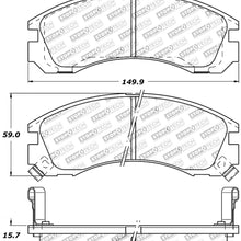 StopTech 309.05300 Sport Brake Pads with Shims and Hardware