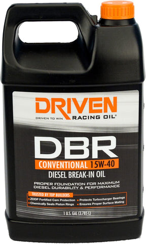 Driven Racing Oil 05408 DR40 High Zinc Semi-SynDiesel Oil 15w40 1 Gal, 128. Fluid_Ounces