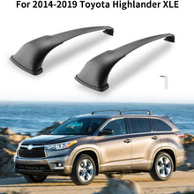 MONOKING Roof Rack Cross Bars Compatible with 2014-2019 Toyota Highlander XLE SE Limited, Aluminum ABS Luggage Crossbar Carrier Canoe Bike Kayak Cargo Rooftop 155 LBS Max Load