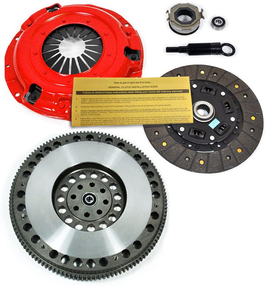 EFT RACING 2 CLUTCH KIT+RACE FLYWHEEL FOR BAJA FORESTER IMPREZA LEGACY 2.2L 2.5L