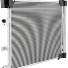 Fits 2013 2014 2015 2016 2017 2018 Nissan Sentra Sedan 4Door 1.8L Air A/C Condenser w/Silver Aluminum Core