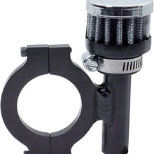 Allstar ALL36107 1" High x 1-3/8" Diameter Clamp-On Breather for 1.75" Round Tubing Mount