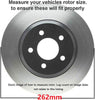 Detroit Axle 6PR1200868 Front Drilled Slotted Brake Disc Rotors, Ceramic Pads, Brake Cleaner, Clips & Fluid (6pc Set)