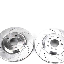Power Stop AR82121XPR Front Evolution Drilled & Slotted Rotor Pair
