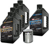 MaximaHiflofiltro VTTOCK20 Complete Engine Oil Change Kit for V-Twin Synthetic Blend Harley Davidson Sportster, 5 Quart