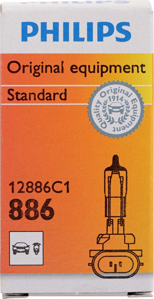 Philips 886C1 Standard Halogen Light Bulb