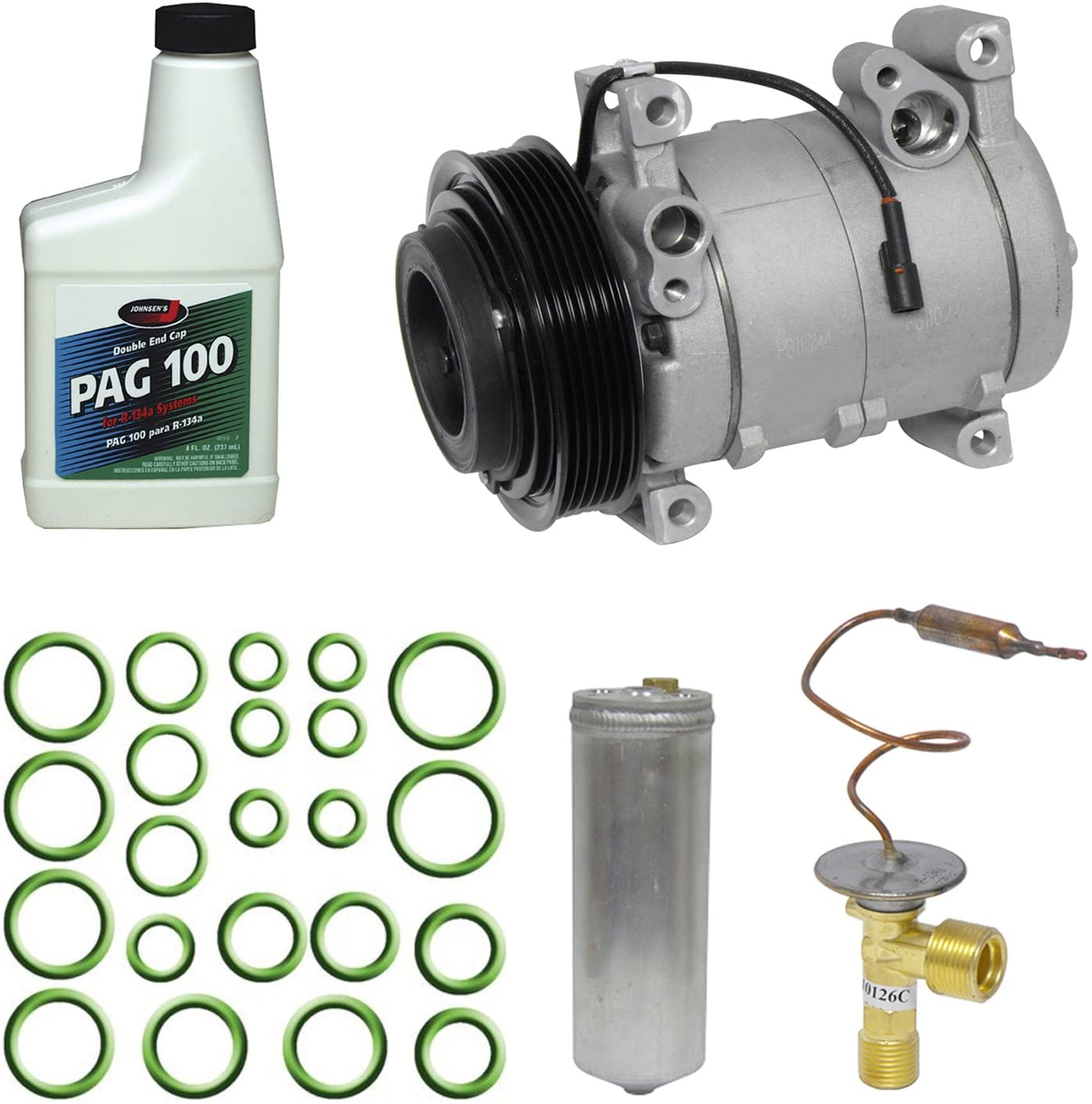 Universal Air Conditioner KT 1011 A/C Compressor and Component Kit