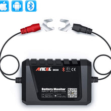 ANCEL BM300 Wireless Car Battery Tester Battery Analyzer, 12V Bluetooth Battery Load Tester Auto Battery Monitor, Automotive Charging Cranking System Tester for Vehicles Boat Motorcycles SUVs