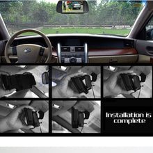 7" LCD Mirror Monitor +Wireless Car Reverse Rear View Backup Camera Night Vision