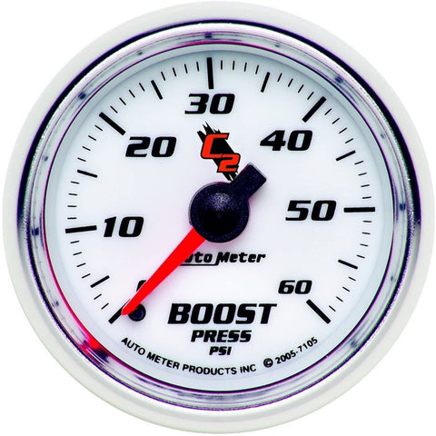 Auto Meter 7105 C2 Mechanical Boost Gauge