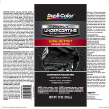 Dupli-Color UC104 Premium Undercoating Black Automotive Coating, 15. Fluid_Ounces